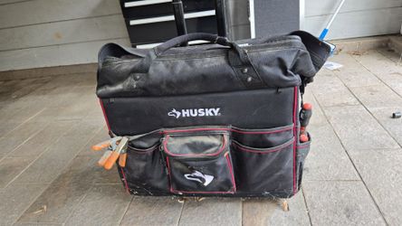 Husky 22" Rolling Tool Bag  – Heavy Duty – Tools Included