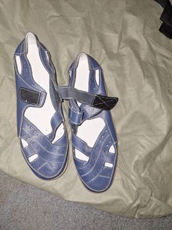 Shoe/off brand/blue/ 42/10US