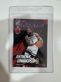 Anthony Edwards [Press Proof] #8 2022 Panini Donruss Net Marvels