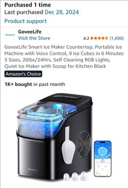 Govee Smart Ice Machine