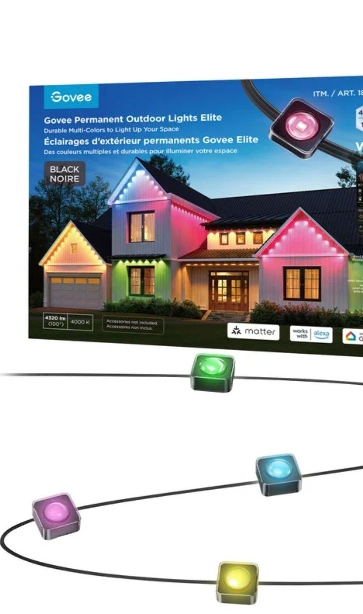 Govee Permanent Outdoor Lights 75ft