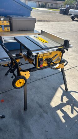 Dewalt 10 inch table saw with rolling stand