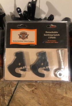 Harley Davidson locksets for tour pack luggage racks or backrest