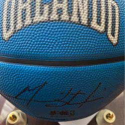 Grant Hill Signed Basketball