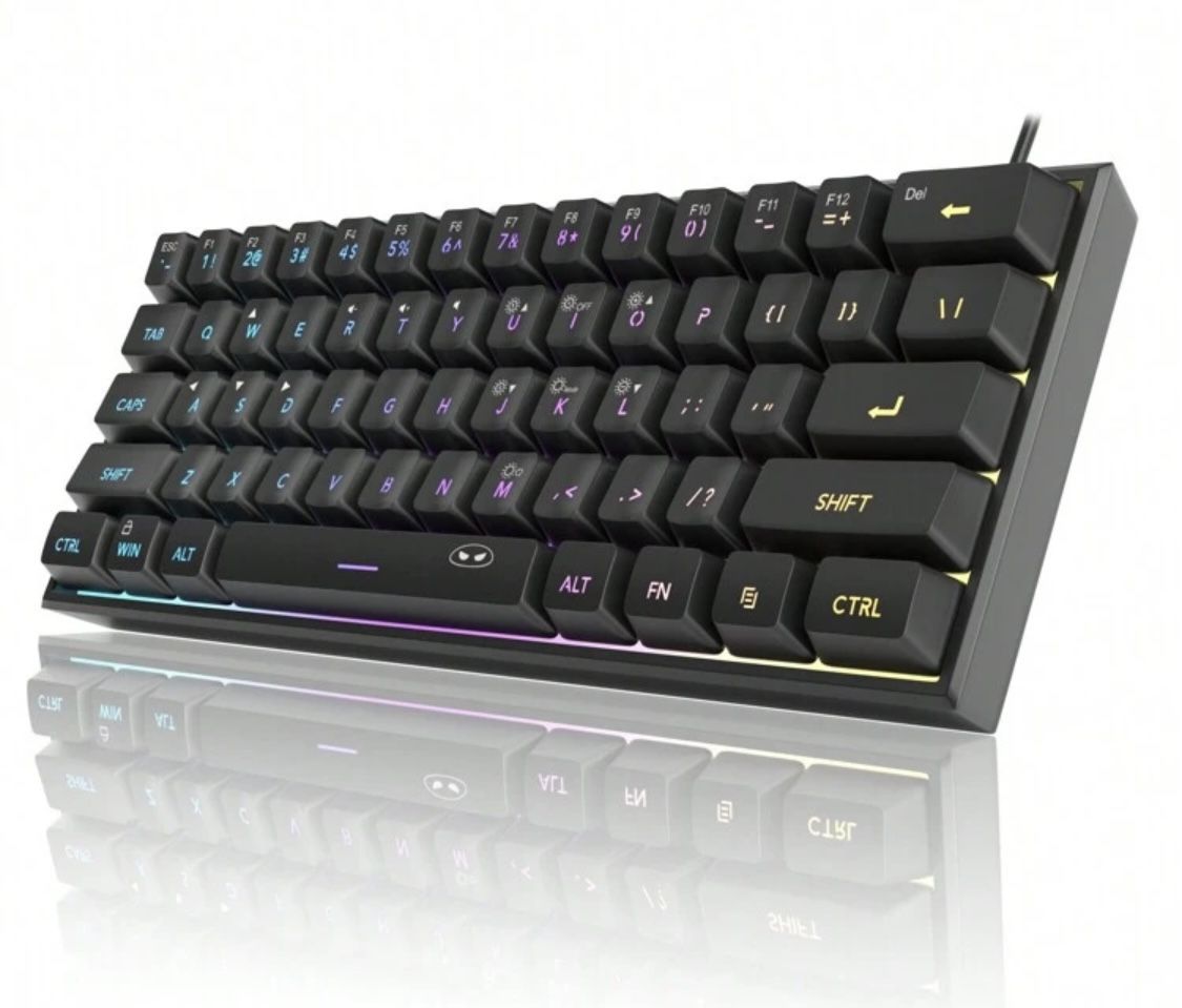 rgb keyboard 60%