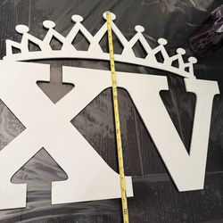 XV sign