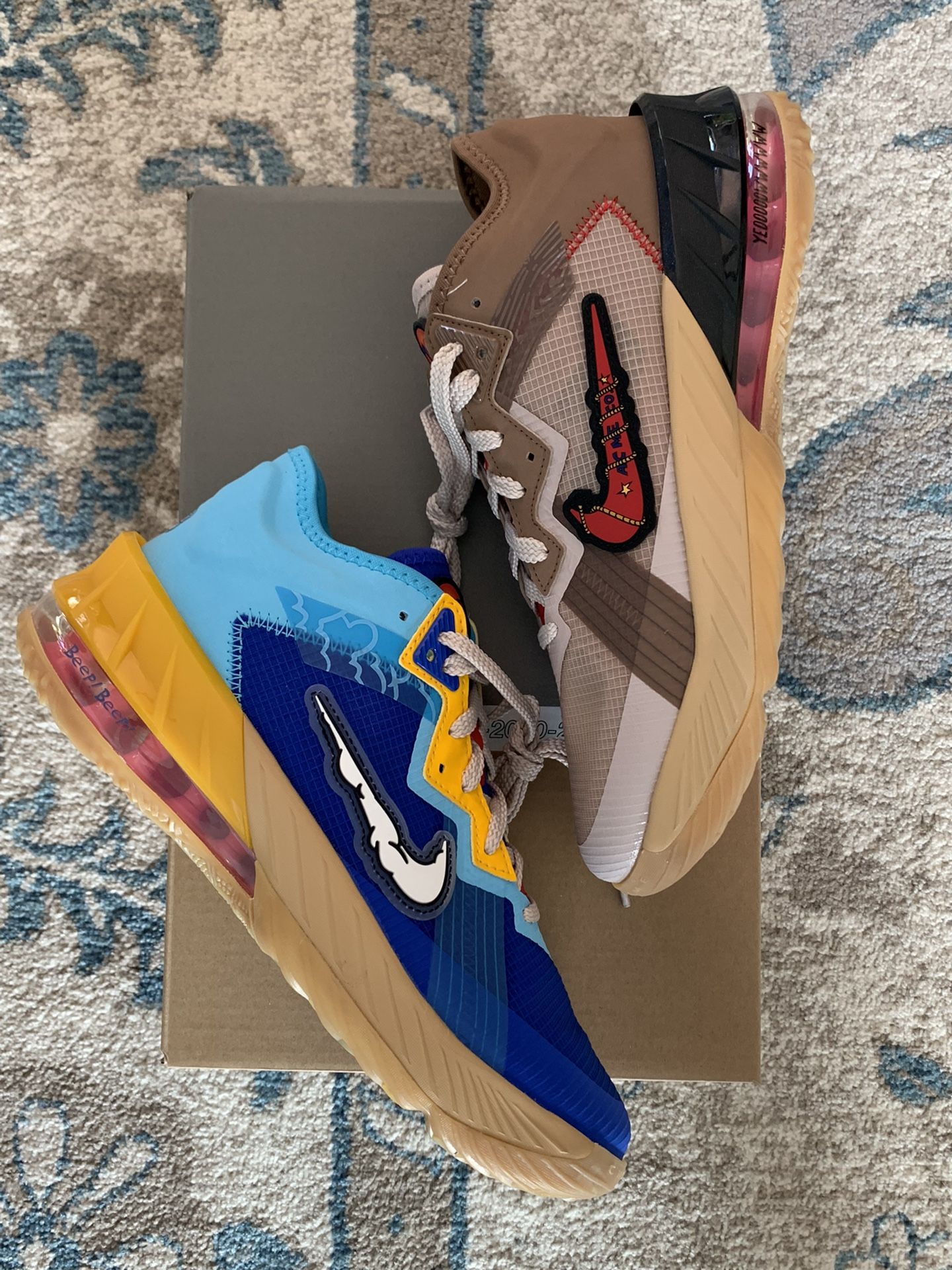 lebron 18 space jam foot locker