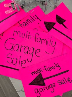 Multi Family Garage Sale