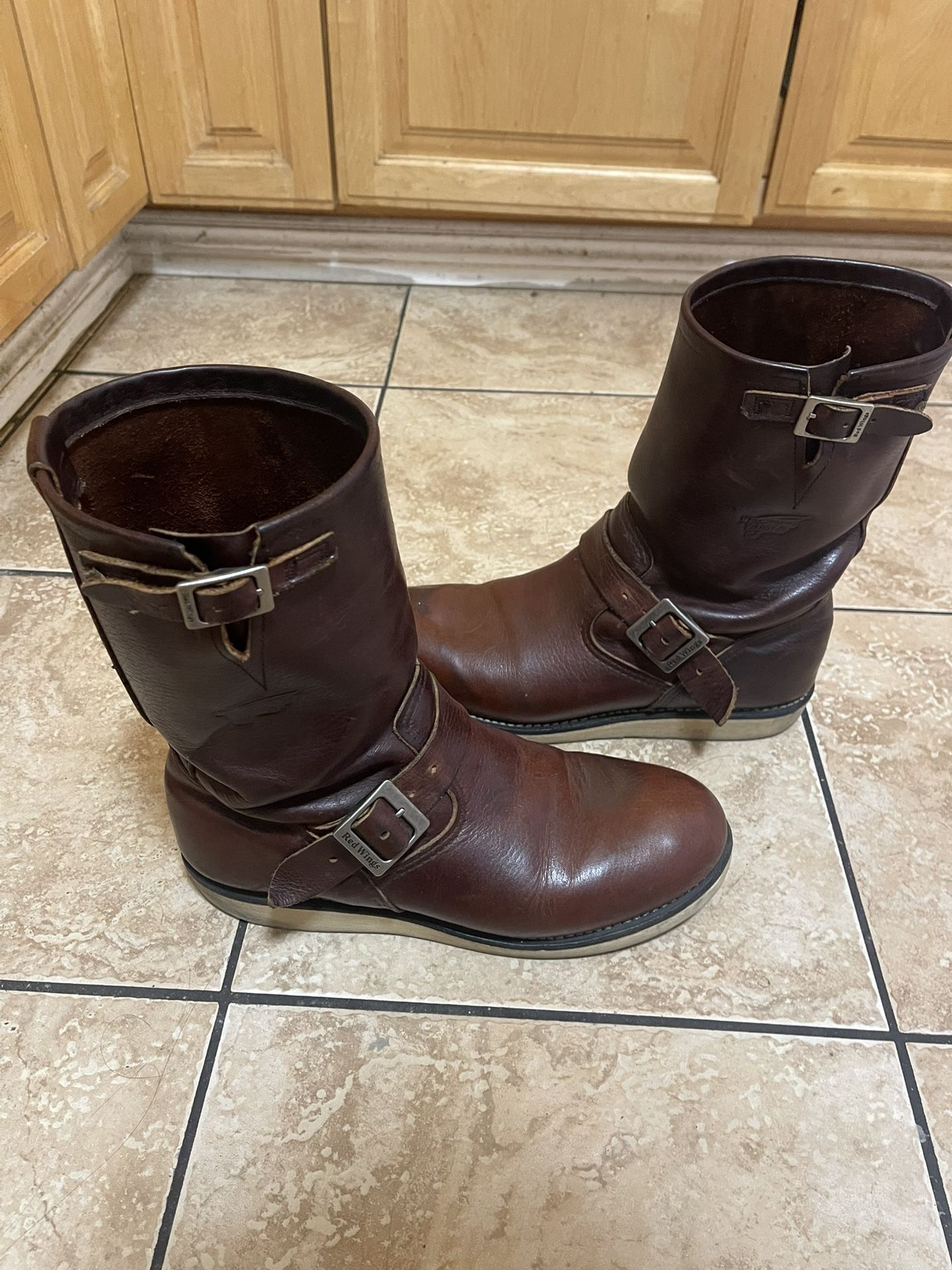 Redwing Engineer Boots Size 10D