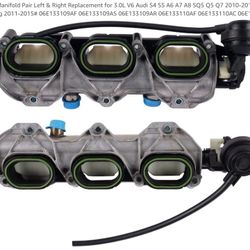 
WMPHE Intake Manifold Compatible with AUDI left And Rigbt 