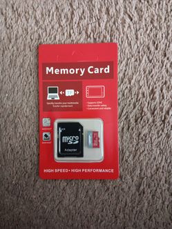 256GB Micro SD Card with Adapter