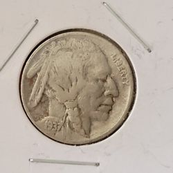1937 Buffalo Nickel Rare Full Date!