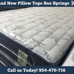 Tired of Back Pain? A Pillow Top  with the Right Box Spring Can Help