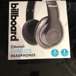 Billboard, wireless, headphones, New