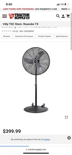 Two 33” Fans 