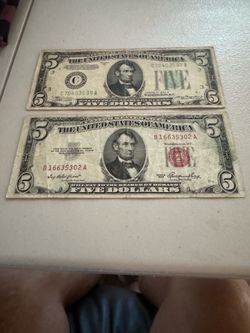 4 5 dollar bills pending