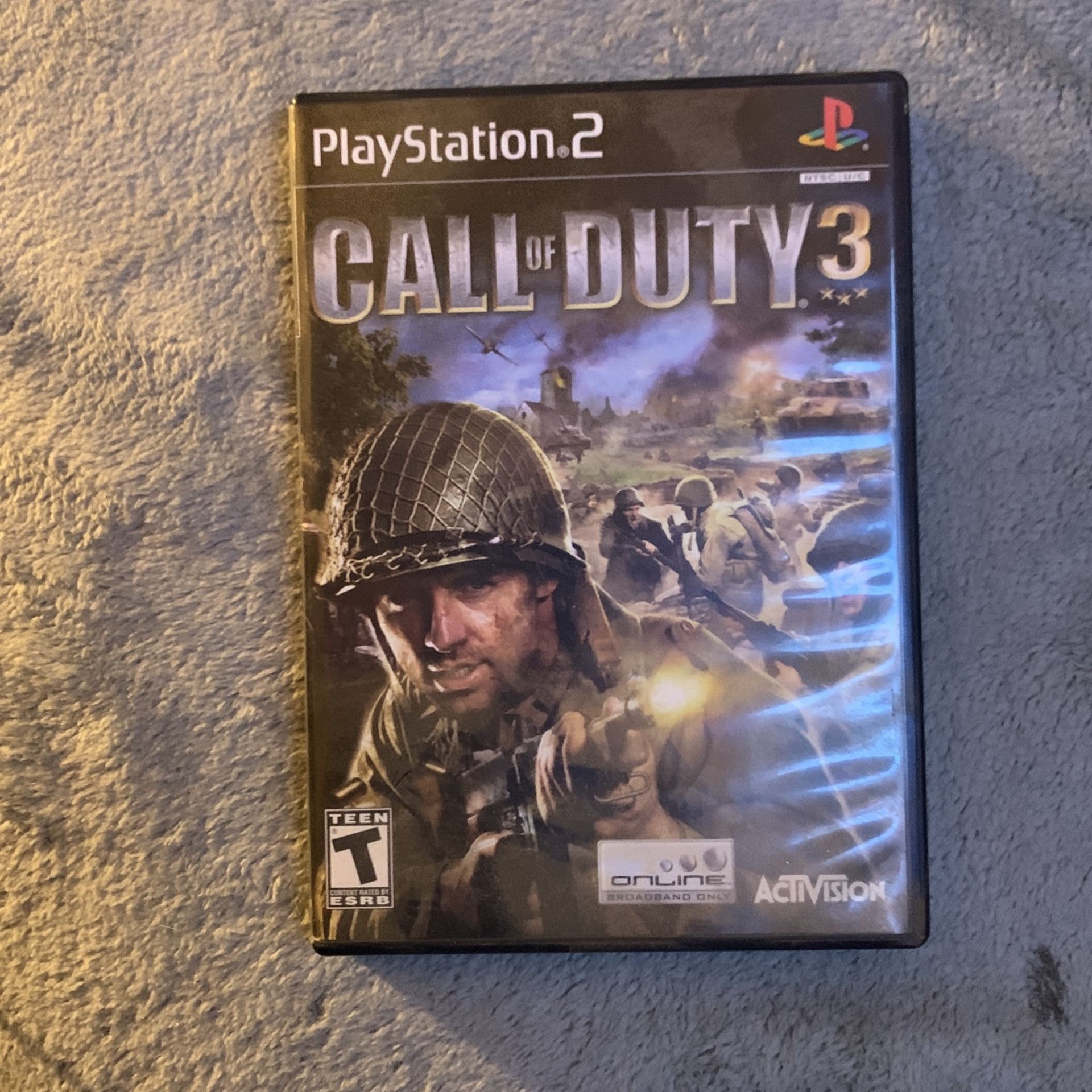 Call of duty 3 for PlayStation 2