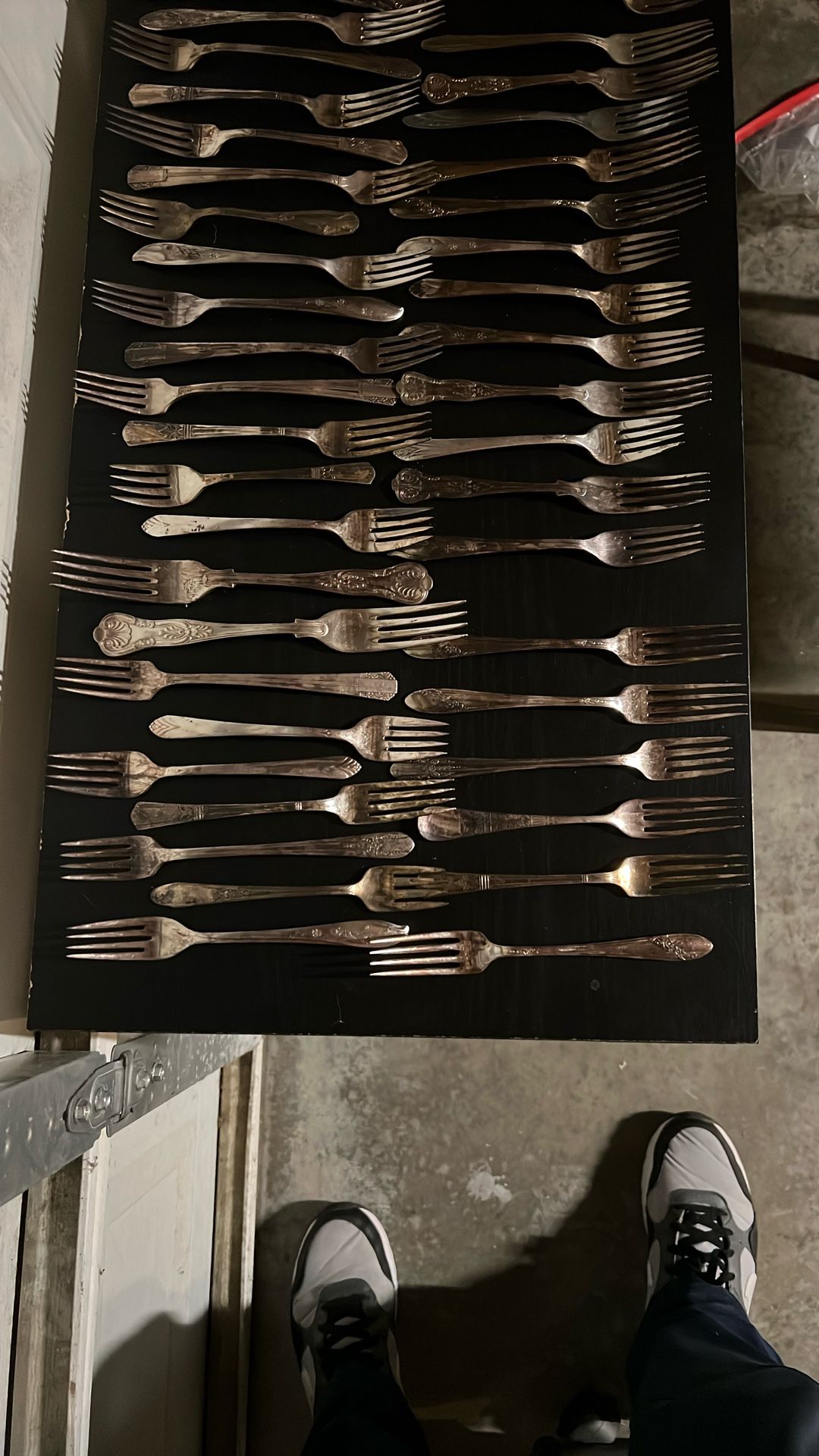 Vintage Silver/silver plated Forks And Spoons. 