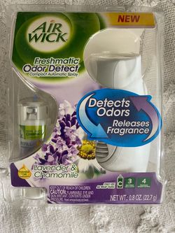 NEW. Air Wick Freshmatic Odor Detect Compact Automatic Spray