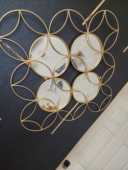 Accent Gold Mirror 
