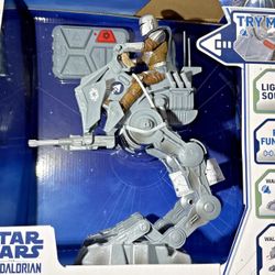 Star Wars Mandalorian Grogu AT‑RT Remote Control Walker – NEW