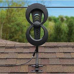ClearStream 2MAX Indoor Outdoor UHD TV Antenna UHF VHF Multi-Directional, 60+ Mile Range