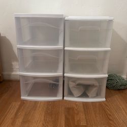 Plastic Storage Drawers