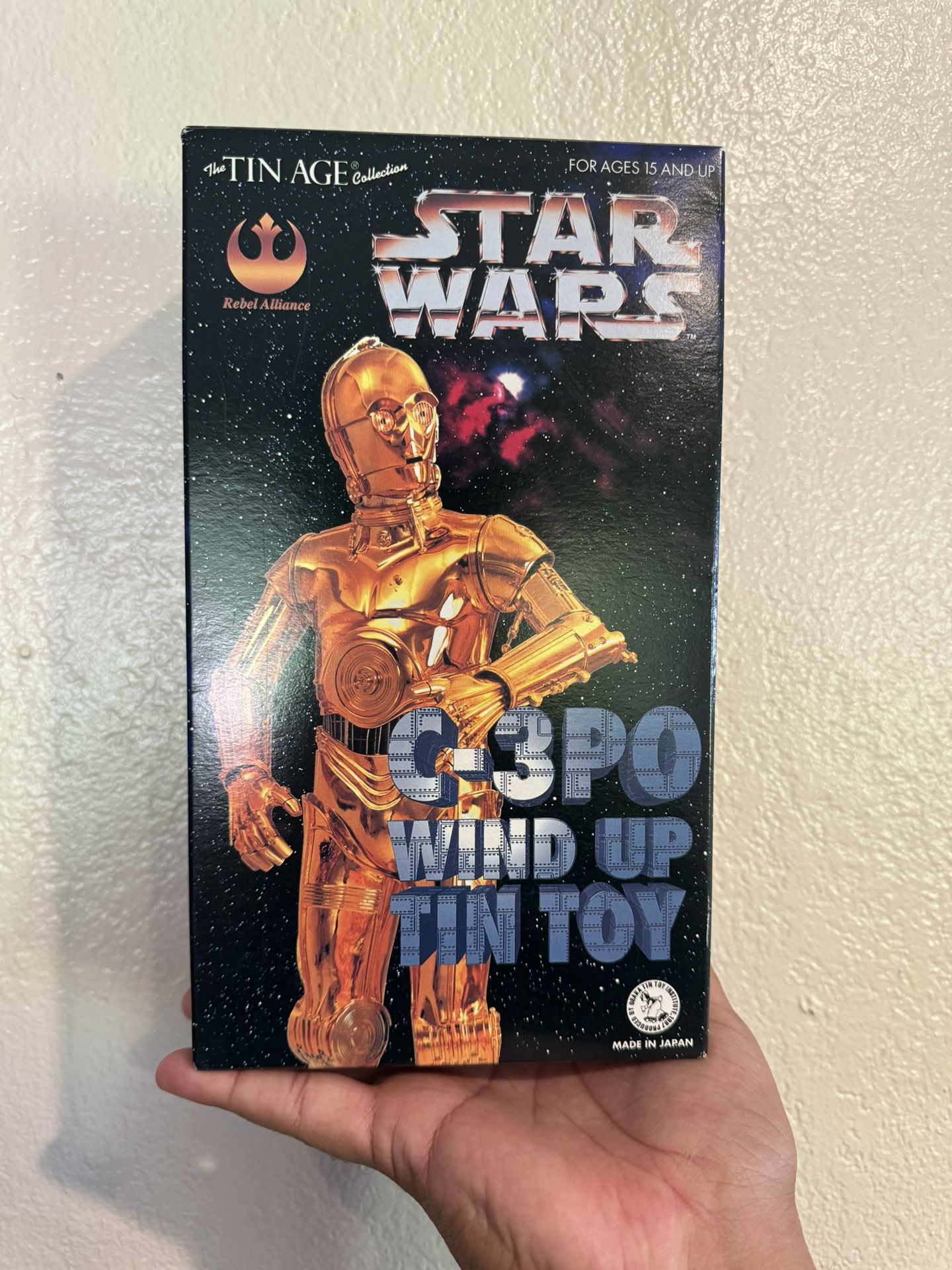 New Tin Age Collection C-3PO Metal Wind Up Toy. 