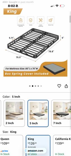Bed frame- new $60