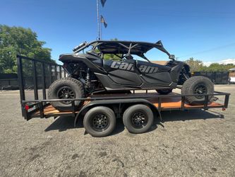  Sky Trailers Utility Trailer 8.5x16x1 Tandem Axle