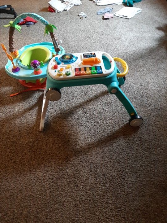 Baby Push Toy And Baby Seat