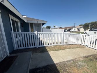 Vinyl fence