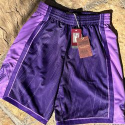 Los Angeles Lakers 2009 Monochrome NBA Swingman Shorts Purple Size Medium NWT