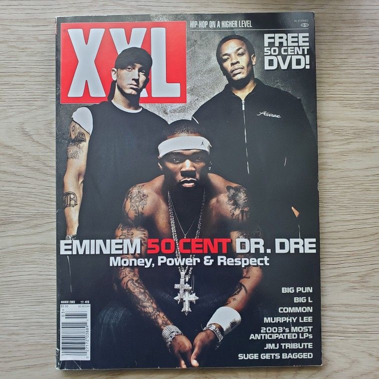 Rare Eminem, 50 Cent, Dr. Dre XXL magazine cover