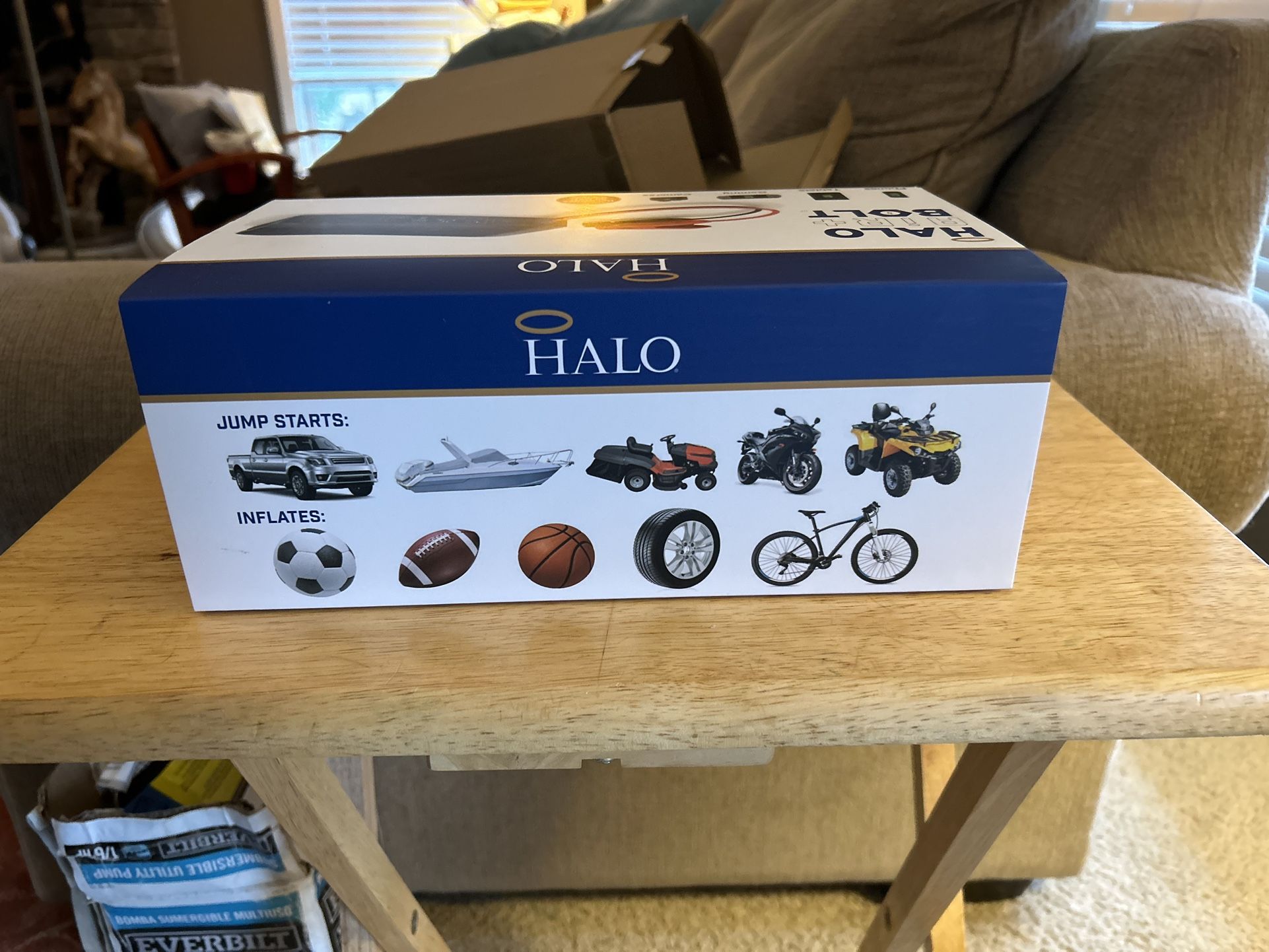 Halo Portable Power Jump Starter Air Compressor for Sale in Laurens, SC