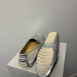 Silver Kroll Moccasins 