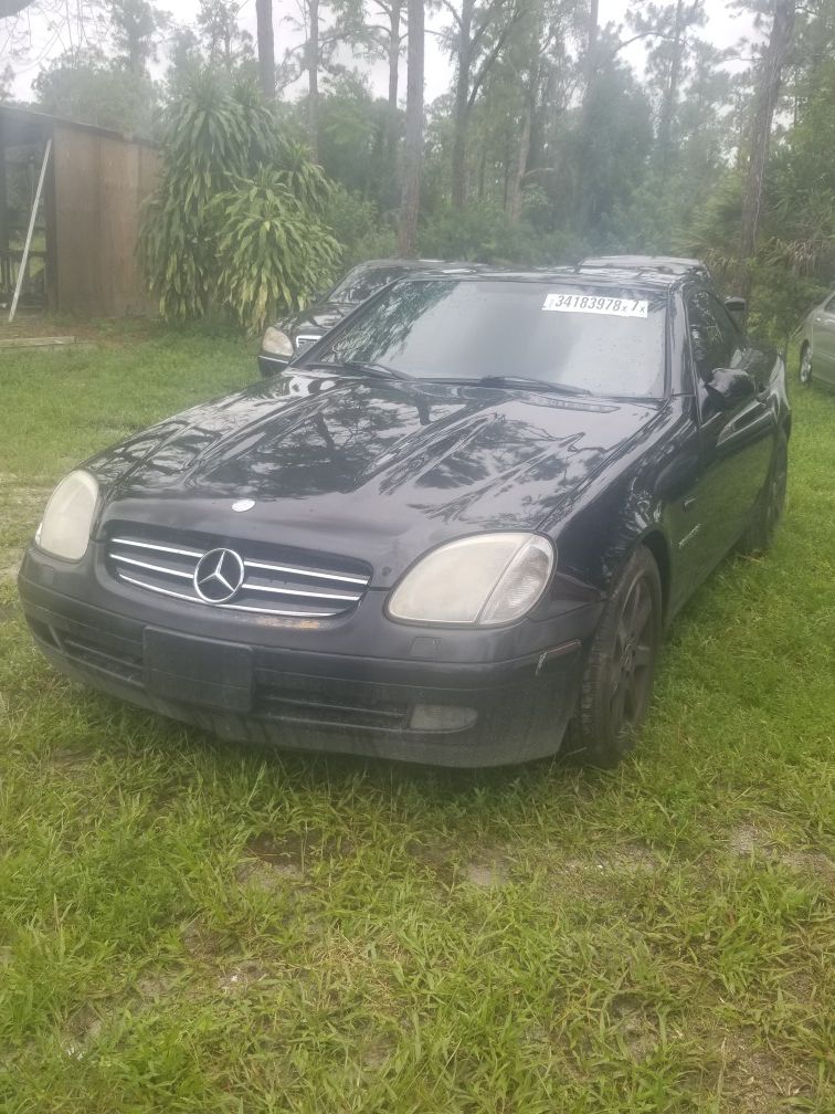 1998_2004 MERCEDES BENZ SLK230 COMPRESSOR FOR PARTS