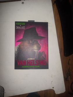NECA SPLINTER VAN HELSING Ultimate Action Figure TMNT Ninja Turtles x Universal