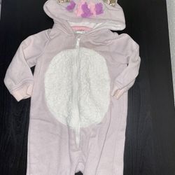 Baby Girl Deer Outfit Size 12 M