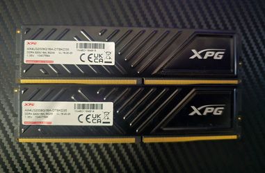 Xpg Ram DDR4 3200 1.35v Cli 16-20-20 2x8gb