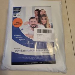 NEW PREMIUM KING 12" MATTRESS ENCASEMENT