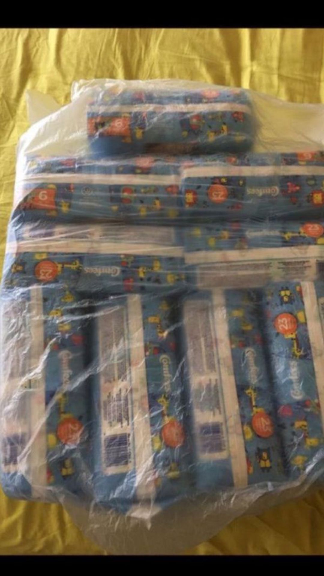 207 comfees pampers size 6 for $30