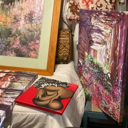 Many Pictures Of Art, Different Styles, Different Sizes , Different Prices And More ($50, $30, $20, $10…….) (NO SHIPPING)