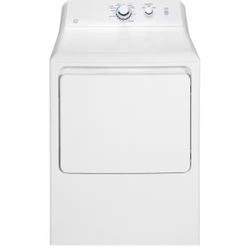 GE 6.2 cu. ft. Gas Dryer in White