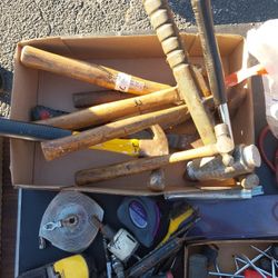Assortment of hammers