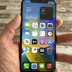 iPhone X Unlocked W/ New Tempered Glass Screen Protector And Charger