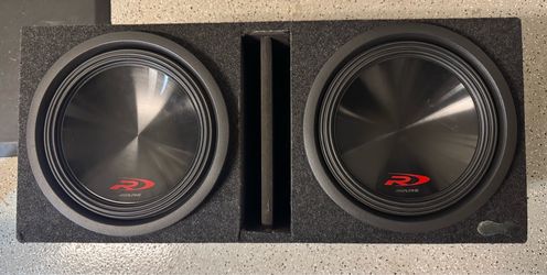 Alpine 12” type r subwoofers