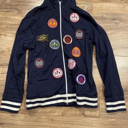 Vintage Nautica torch patch work jacket Polo Supreme Nike