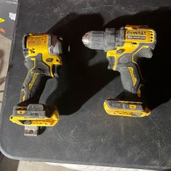 ATOMIC 20V MAX Lithium-Ion Cordless Combo Kit (2-Tool) and 1/2 in. Impact Wrench 