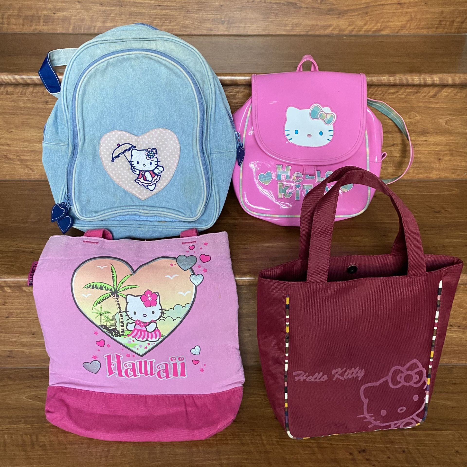 4 Hello Kitty Bags